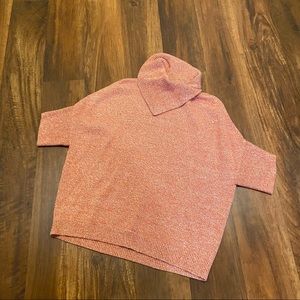 CAbi Foldover Pullover in Turmeric Fleck Size S